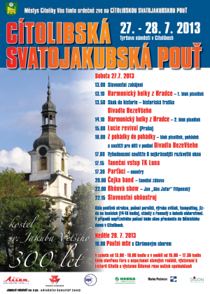 plakátek LETNÍ SLAVNOSTI 2013