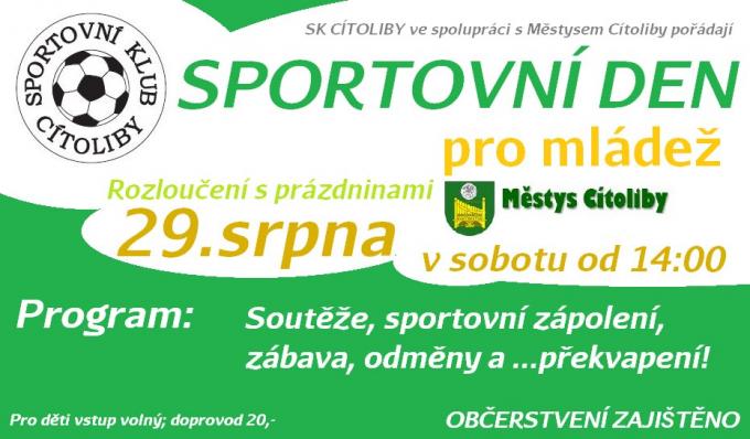 sportovní den