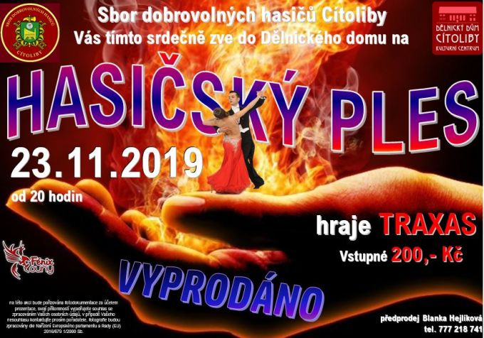 hasičský ples