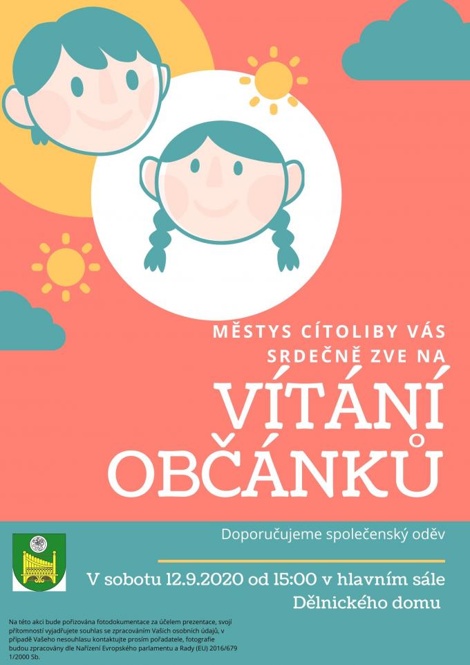 VÍTÁNÍ OBČÁNKŮ