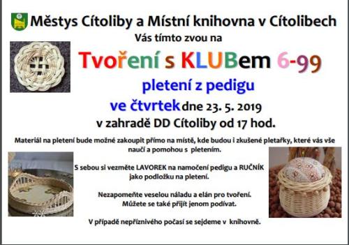 Pletení pedigu