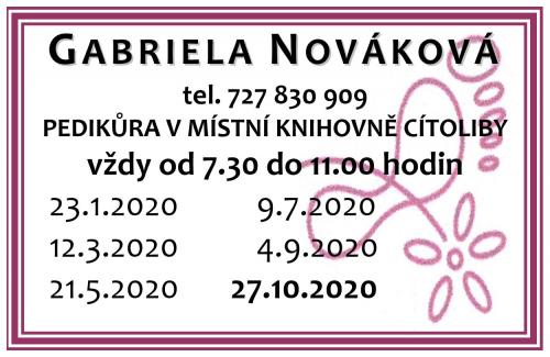 PEDIKŮRA 2020