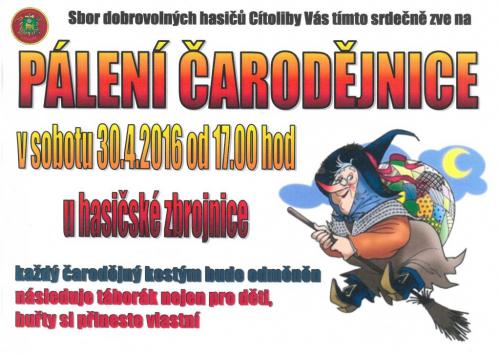 Pálení čarodějnice