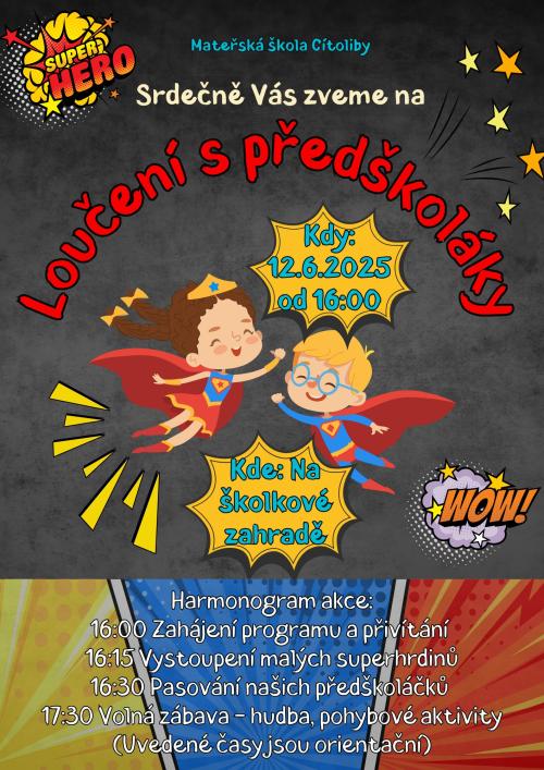 Loučení s předškoláky