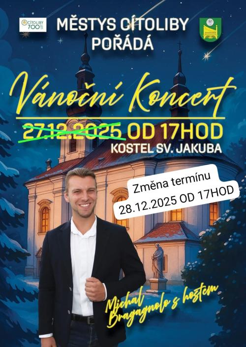 Vánoční koncert - Michal Bragagnolo 1