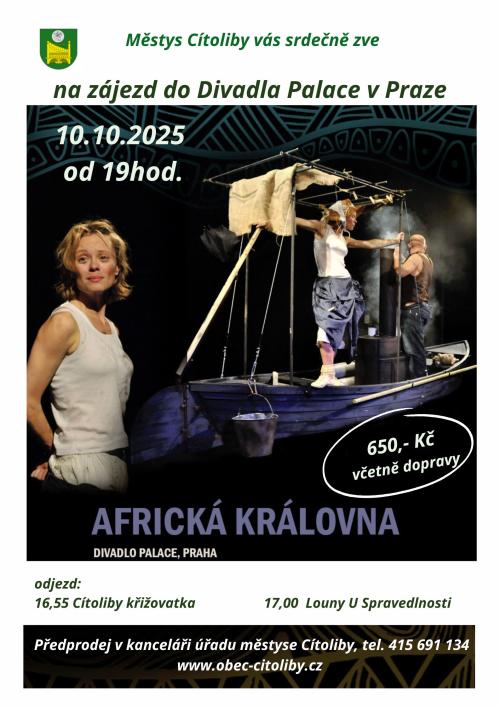 Divadlo Palace - Africká královna 1