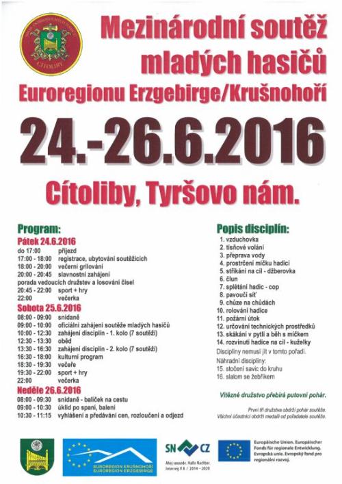 Mezinárodní soutěž Euroregionu Krušnohoří