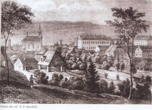 Veduta obce od&nbsp;A. B. Kunikeho