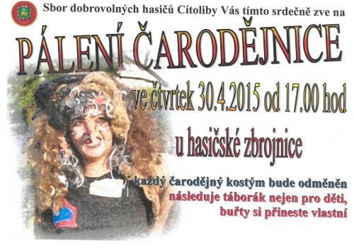 Pálení čarodějnice